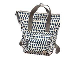 NEW ORI LONDON women's canfield canvas medium backpack in indigo rain